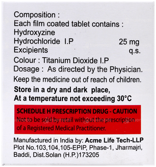 Atarise 25 Tablet 15